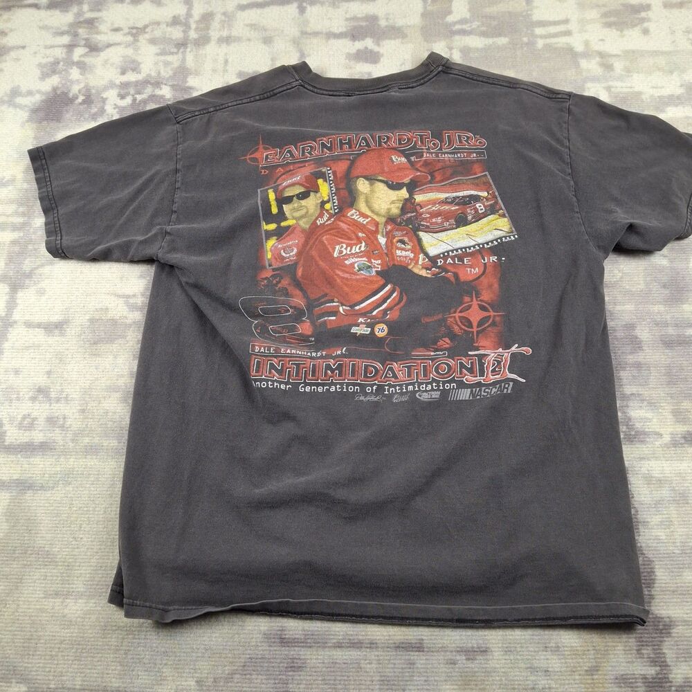Vintage 2001 Dale Earnhardt Jr Nascar Shirt Chase Authentics Intimidation Mens L